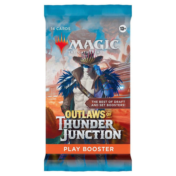 Magic: The Gathering Outlaws of Thunder Junction MTG Play Booster Pack – Collectible Card Game Pack