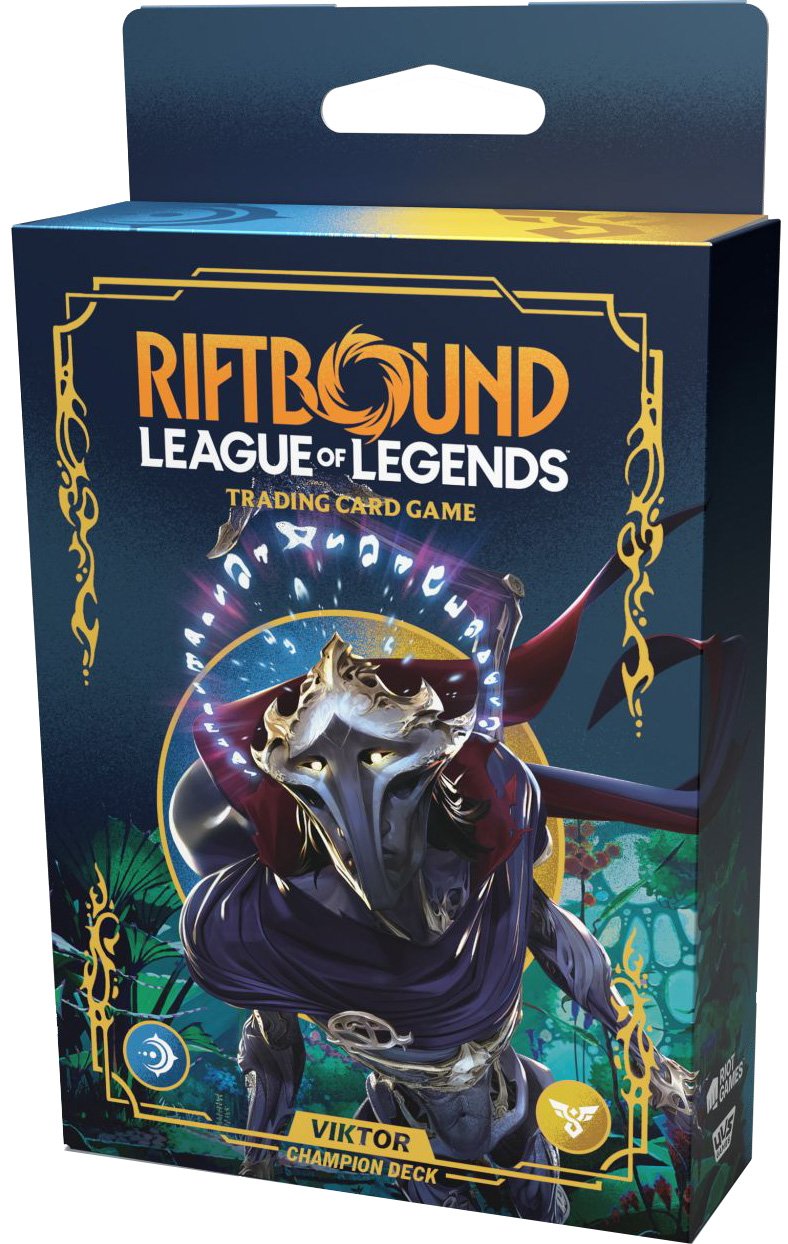 Riftbound League of Legends Trading Card Game: Viktor Champion Deck *Pre-Sale* October 2025