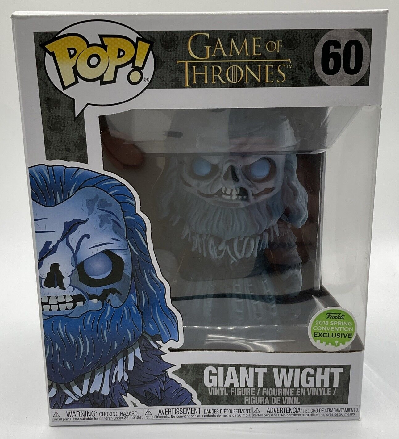 Funko Pop! Vinyl 6": Game of Thrones - Giant Wight #60 - Emerald City Comic