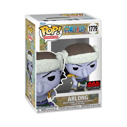 Arlong Funko Pop! Animation One Piece - AAA Anime Exclusive Collectible 4 1/2" Vinyl Figure #1779 with Window Display Box