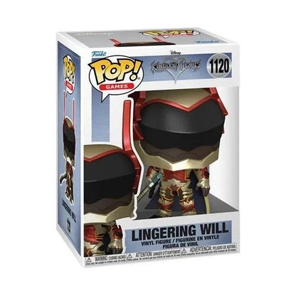 Lingering Will #1120 Funko Pop! Games Kingdom Hearts - Approx. 3 3/4" Collectible Vinyl Figure Bundled with Display Box Protector Case - Estimated Arrival: Oct. 2025 (PRE-SALE)