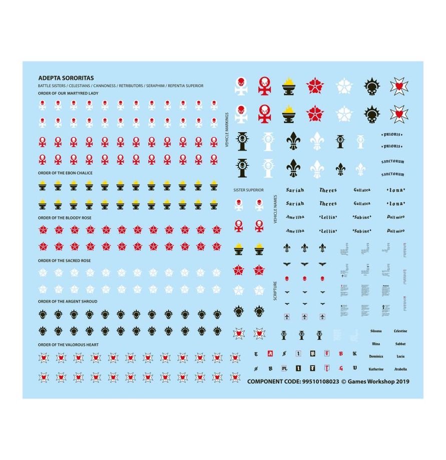 Warhammer 40K Combat Patrol Adepta Sororitas Army Set – 27 Multipart Plastic Miniatures, Sisters of Battle Warhammer 40,000 Starter & Expansion Box with Canoness and Celestian Sacresants (PRE-ORDER)
