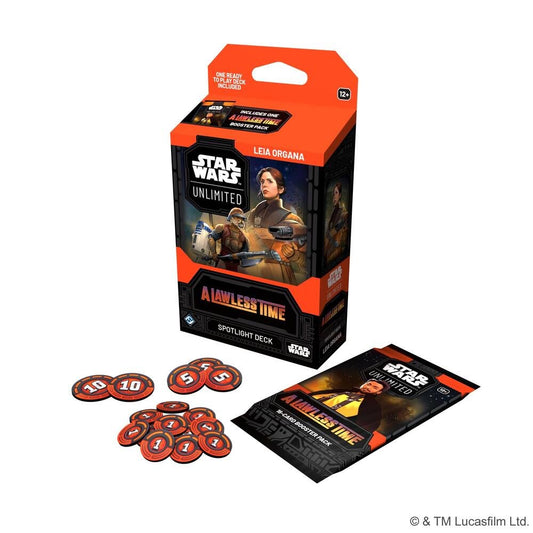 Star Wars: Unlimited - A Lawless Time Leia Organa Spotlight Deck (PRE-ORDER)