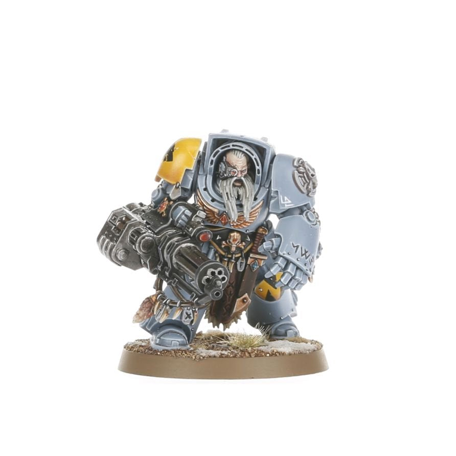 Warhammer 40,000 Combat Patrol: Space Wolves – 21 Miniatures Including Wolf Guard Battle Leader, Terminators, Blood Claws & Wulfen