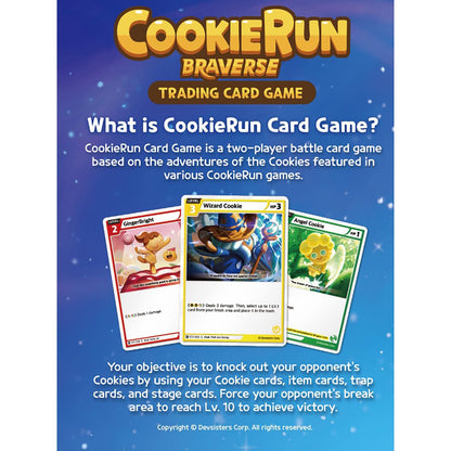 CookieRun Trading Card Game: Brave Beginning Booster Display | 2 Player Competitive TCG | Includes 28 Booster Packs with 9 Cards Each