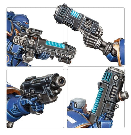 Warhammer 40,000 Space Marines Primaris Hellblasters Squad Miniatures Kit – 10 Multi-Part Plastic Models with Plasma Weapons, Citadel Bases & Transfer Sheet for Warhammer 40K