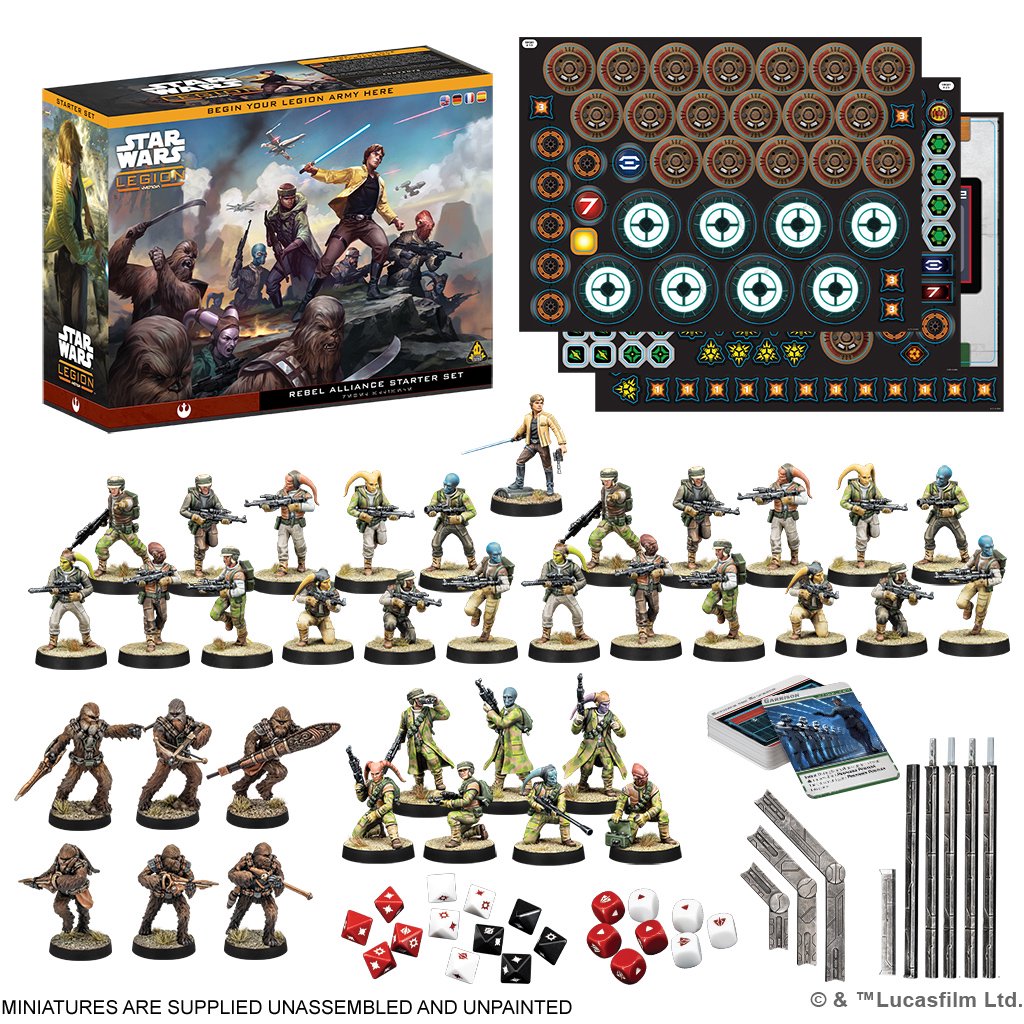 Star Wars Legion Rebel Alliance Starter Set (PREORDER - Release Date June 2026)