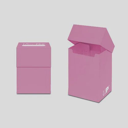 Ultra PRO Deck Box Pink Card Deck Box TCG Storage Holds 80 Plus Cards