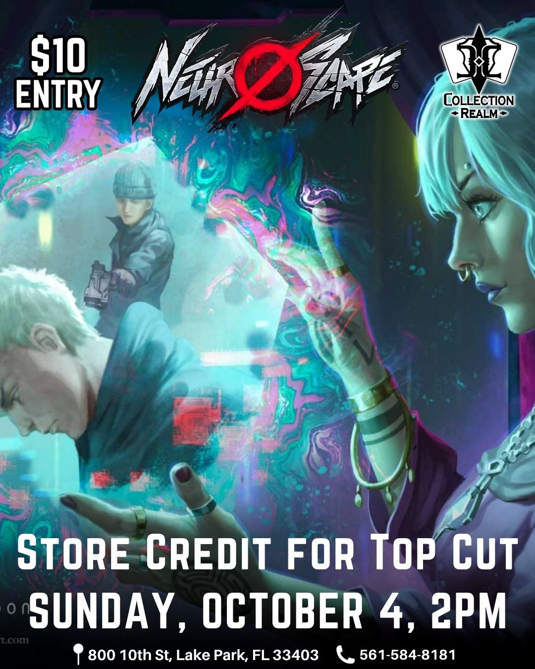 Neuroscape TCG Tournament – October 4, 2026 (Sunday 2:00 PM)