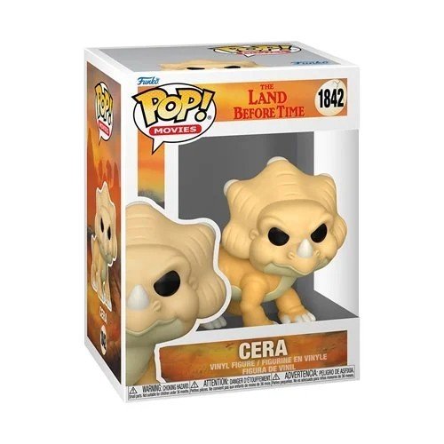 The Land Before Time Funko Pop! Movies - Set of 5 (Littlefoot #1839, Petrie #1840, Ducky #1841, Cera #1842, and Spike #1844) Collectible Vinyl Figures