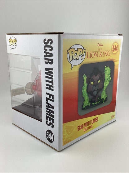 Funko MULTIPLE: Disney - Scar with Flames - Hot Topic (HT) (Exclusive) #544