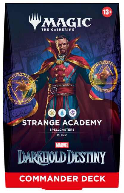 Magic The Gathering Marvel Darkhold Destiny Strange Academy Commander Deck (Pre-Order April 2027)