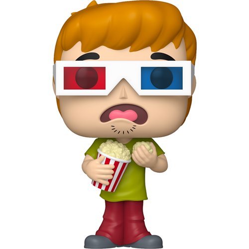 Shaggy with Popcorn #2039 Funko Pop! Animation Scooby-Doo - Approx. 4 1/2" Collectible Vinyl Figure Bundled with Display Box Protector Case - Estimated Arrival: Oct. 2025 (PRE-SALE)