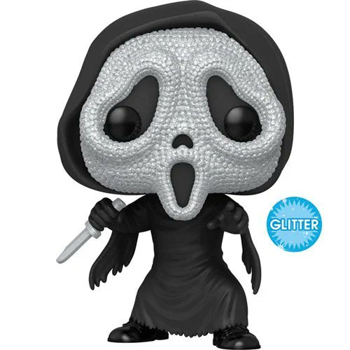 Scream Ghost Face Bling Mask Glitter Funko Pop! Vinyl Figure #2168 Horror Movie Collectible Sparkle Slasher Figurine (PRE-ORDER)