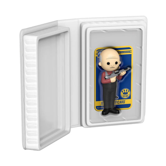 Jean-Luc Picard Funko Rewind Star Trek First Contact Resistance is Futile - Approx. 3" Collectible Chase Vinyl Figure with Case