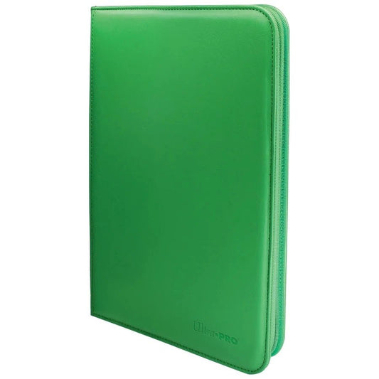 Ultra PRO Vivid 9-Pocket Zippered PRO-Binder Green Storage Album