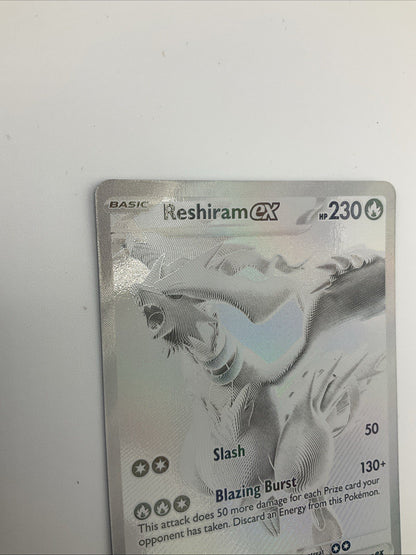 Pokémon TCG Reshiram EX White Flare English Holo Card 173/086 Ultra Rare