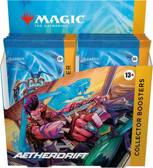 Magic The Gathering Aetherdrift Collector Booster Display Box MTG