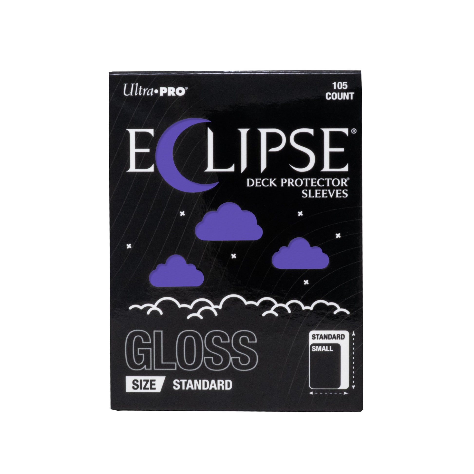 Ultra PRO Eclipse Gloss Deck Protector Sleeves Royal Purple 105 Count COLLECTION REALM Ultra PRO Eclipse Gloss Deck Protector Sleeves Royal Purple 105 Count COLLECTION REALM
