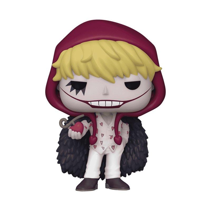 Corazon with Devil Fruit Funko Pop! One Piece - NYCC 2024 Exclusive - Approx. 4.15" Limited Edition Vinyl Figure #1709 with Display Box Protector Case