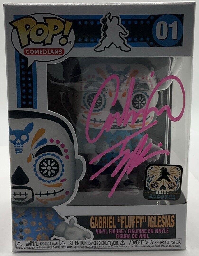 Funko POP! #01 Gabriel “Fluffy” Iglesias Dia De Los Fluffy Signed