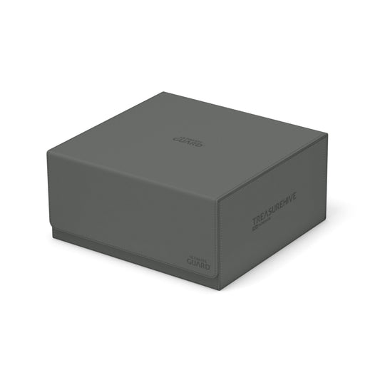 Ultimate Guard Treasurehive 90+ Card Storage Case – Grey | TCG Deck Box Organizer