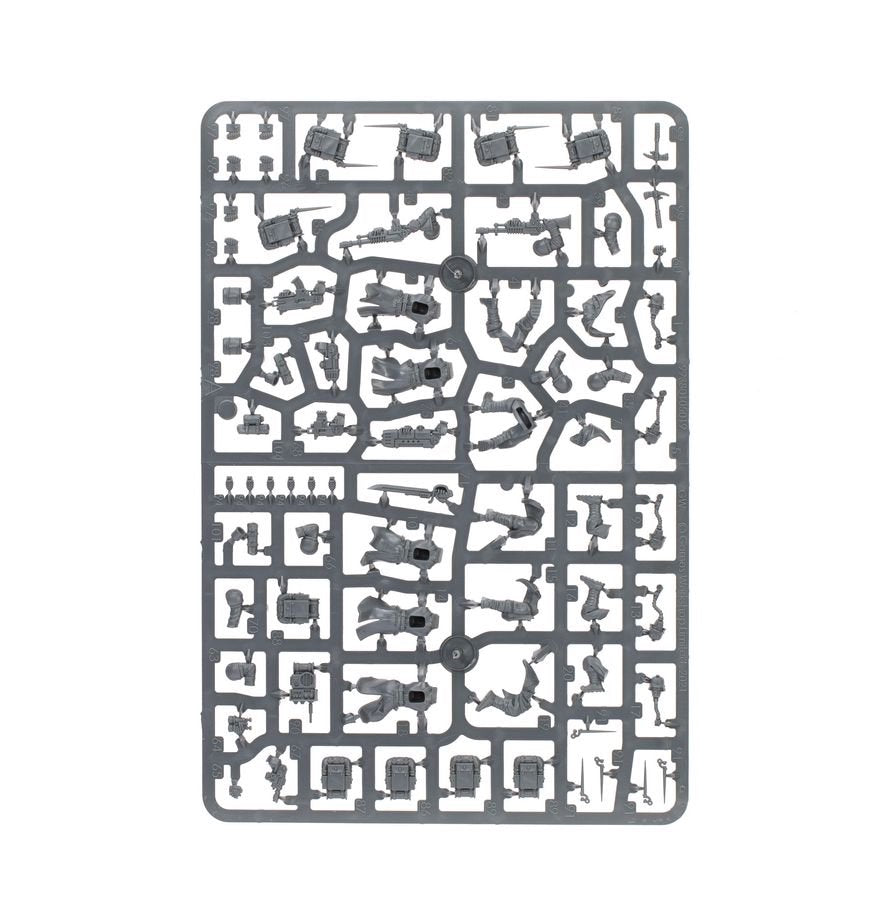 Warhammer 40,000 Astra Militarum Death Korps of Krieg Miniatures Set – 10 Customizable Plastic Soldiers with Transfer Sheet for Warhammer 40K (PRE-ORDER)