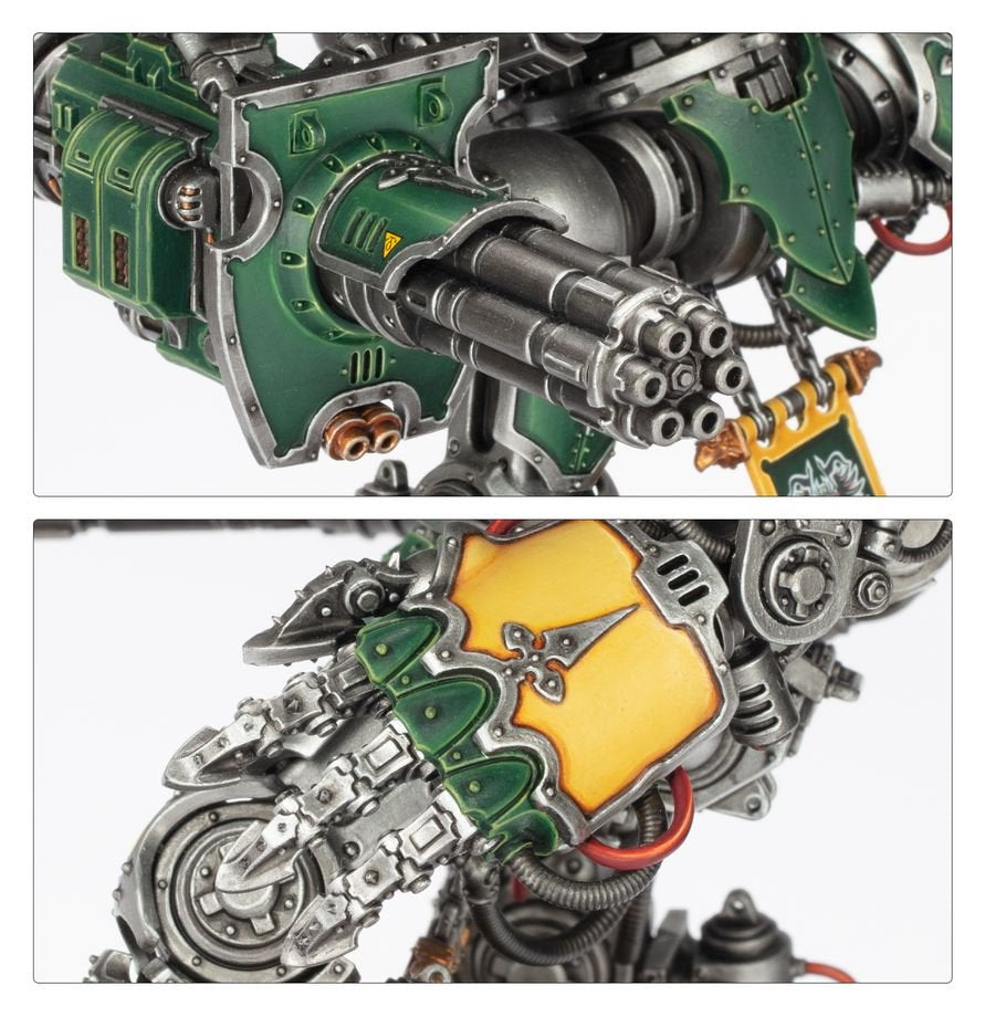 Warhammer 40K Imperial Knights Knight Questoris Model Kit – Multipart Plastic War Machine Figure with 6 Build Configurations for Warhammer 40,000 Armies (PRE-ORDER)