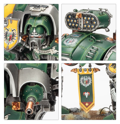 Warhammer 40K Imperial Knights Knight Questoris Model Kit – Multipart Plastic War Machine Figure with 6 Build Configurations for Warhammer 40,000 Armies (PRE-ORDER)