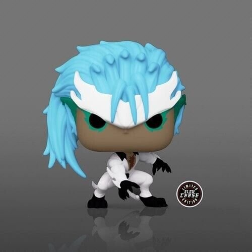 Grimmjow Jeagerjaques Funko Pop! Animation Bleach - Approx. 4" Collectible Glow CHASE Vinyl Figure #1820 with Display Box Protector Case (PRE-SALE)