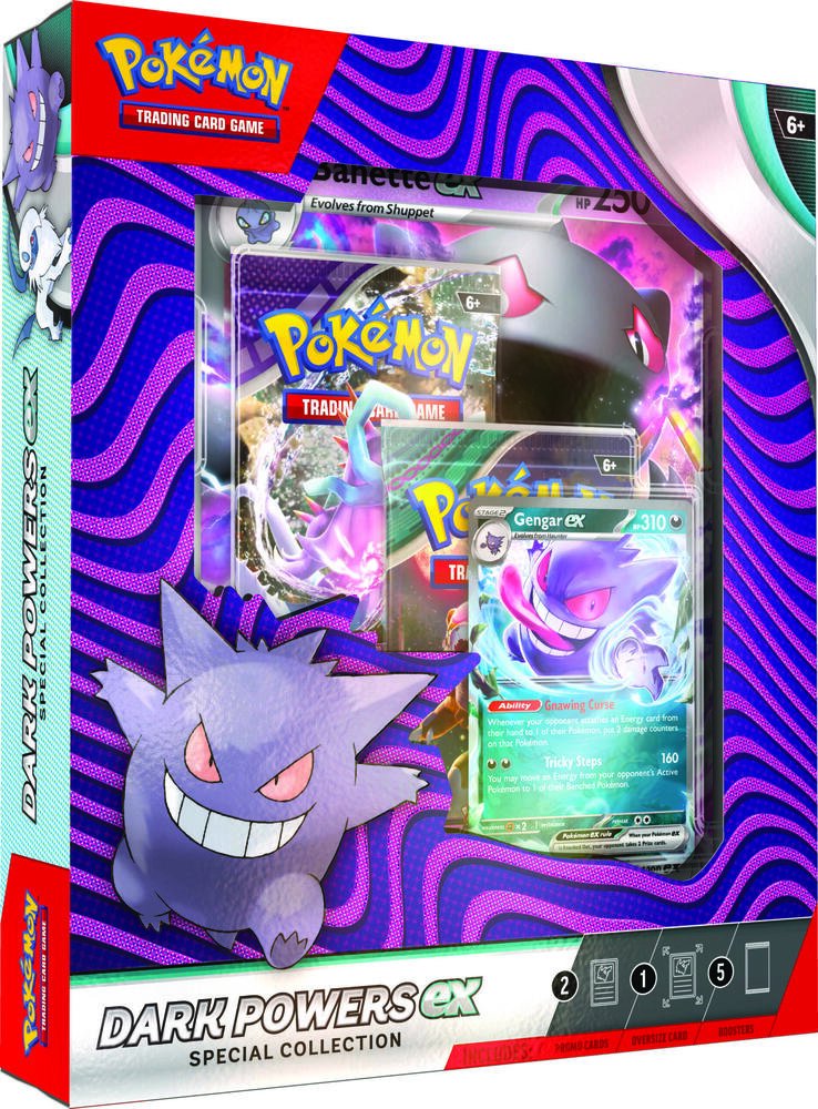 Pokemon TCG Dark Powers ex Special Collection Gengar ex Absol ex Cards