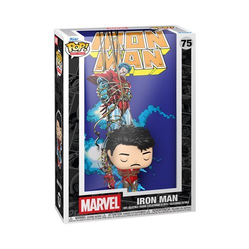 Iron Man #75 Funko Pop! Comic Covers Marvel - Approx. 4 1/2" Collectible Vinyl Figure - Estimated Arrival: Nov. 2025 (PRE-SALE)