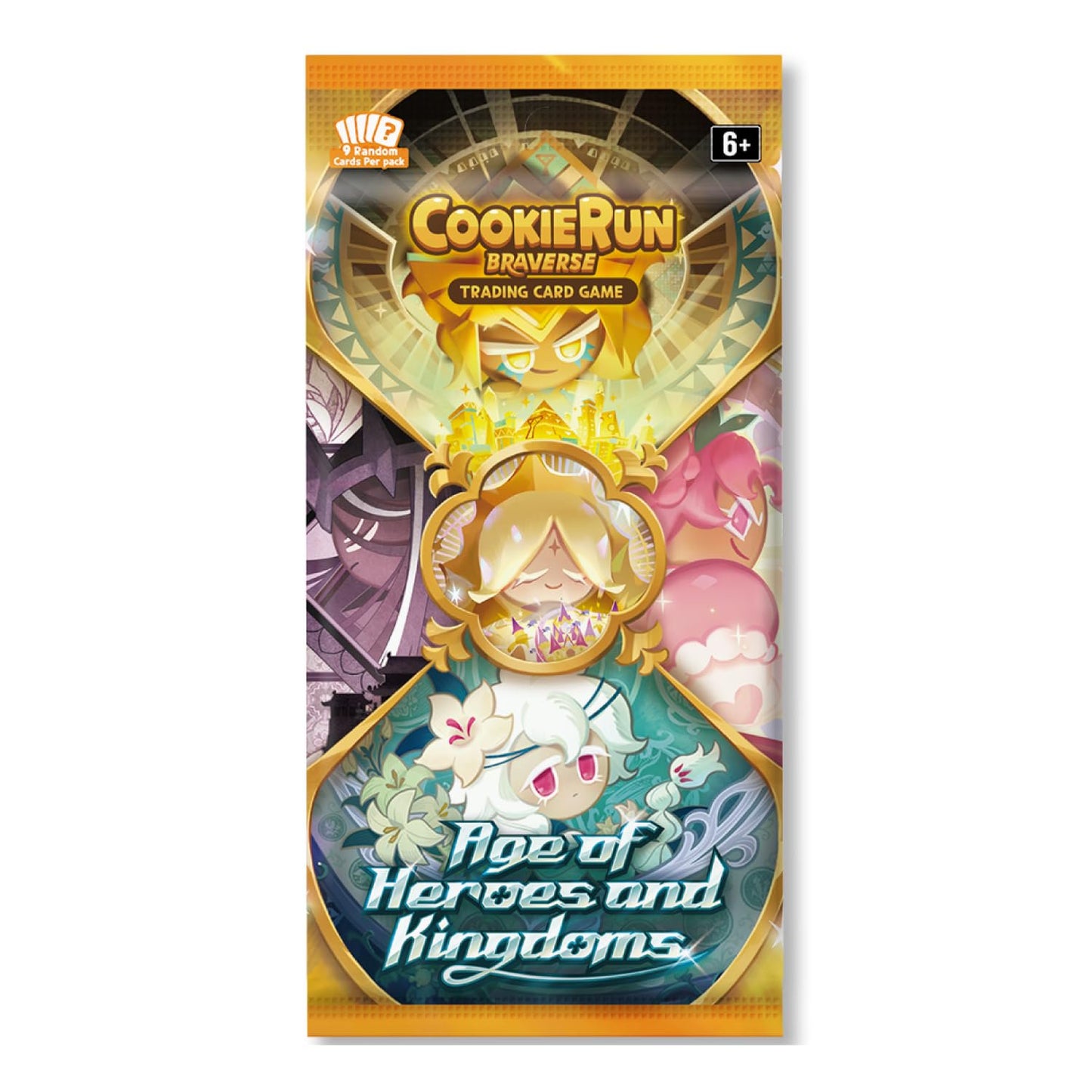 CookieRun TCG: Age of Heroes and Kingdoms Booster Display (Set 2) | Trading Card Game | 28 Booster Packs Per Box | 2 Players | Ages 6+