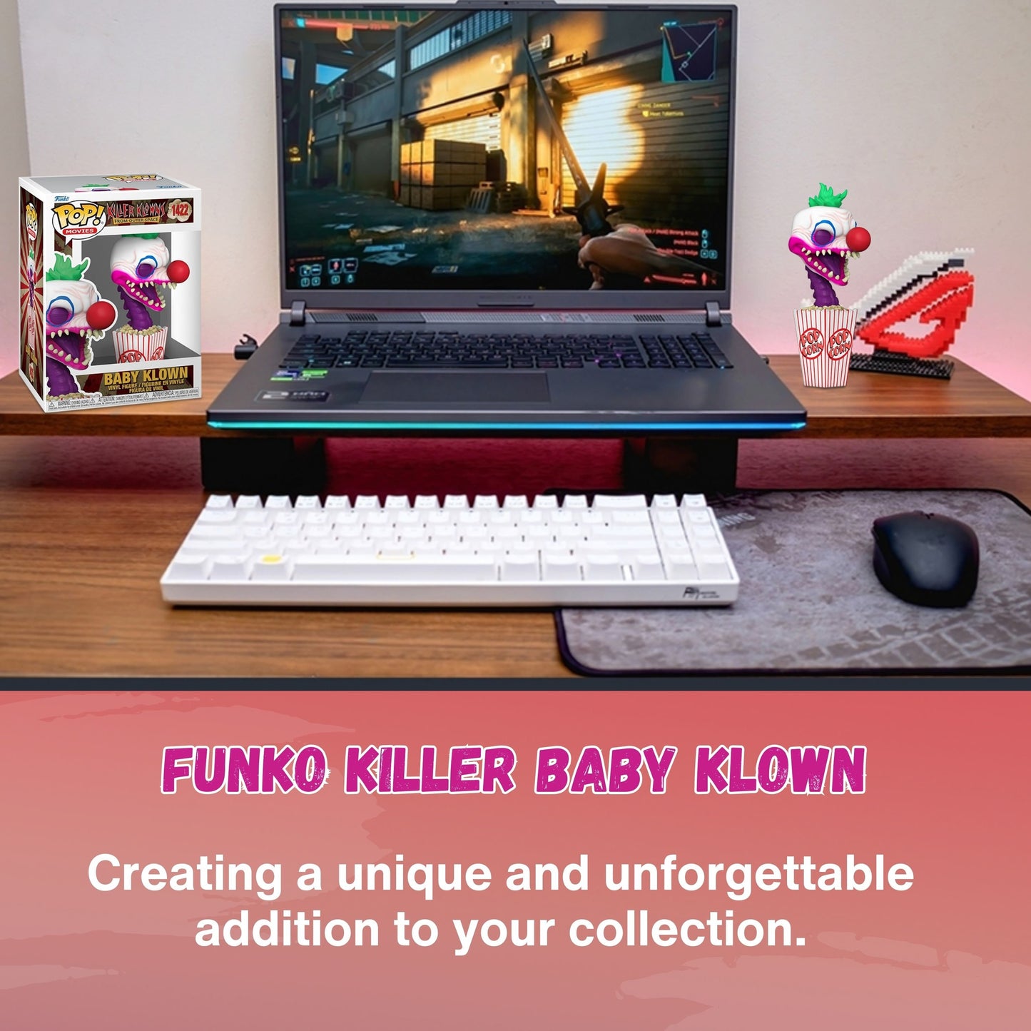 Baby Klown Funko Pop! Movies Killer Klowns From Outer Space - Vinyl Figure #1422 with Display Box Protector Case