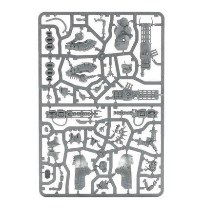Warhammer 40,000 Necrons Lokhust Heavy Destroyer Push-Fit Miniature Model Kit with Gauss Destructor or Enmitic Exterminator, 60mm Base, Warhammer 40K Necron Army Unit (PRE-ORDER)