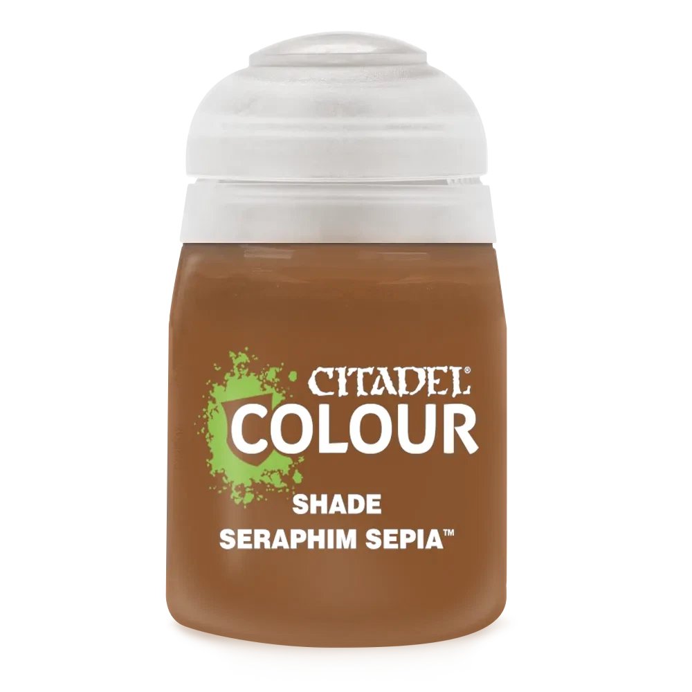 Warhammer Citadel Base Seraphim Sepia Paint Bottle 18ml