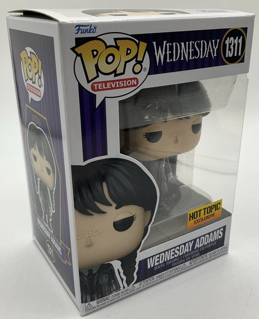 Funko Pop! Vinyl: The Addams Family - Wednesday Addams #1311 (Metallic) - HTE