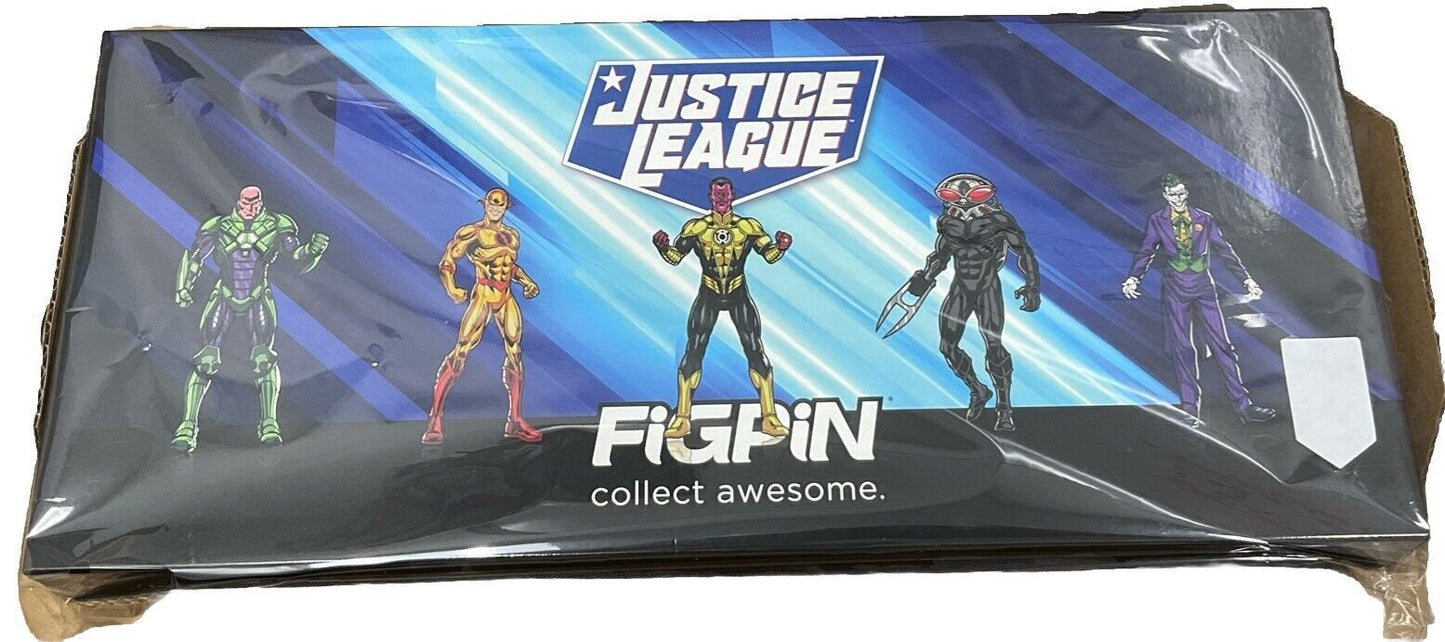 FiGPiN DC Justice League 5 Villains Deluxe Box Set SDCC 2024 LE500