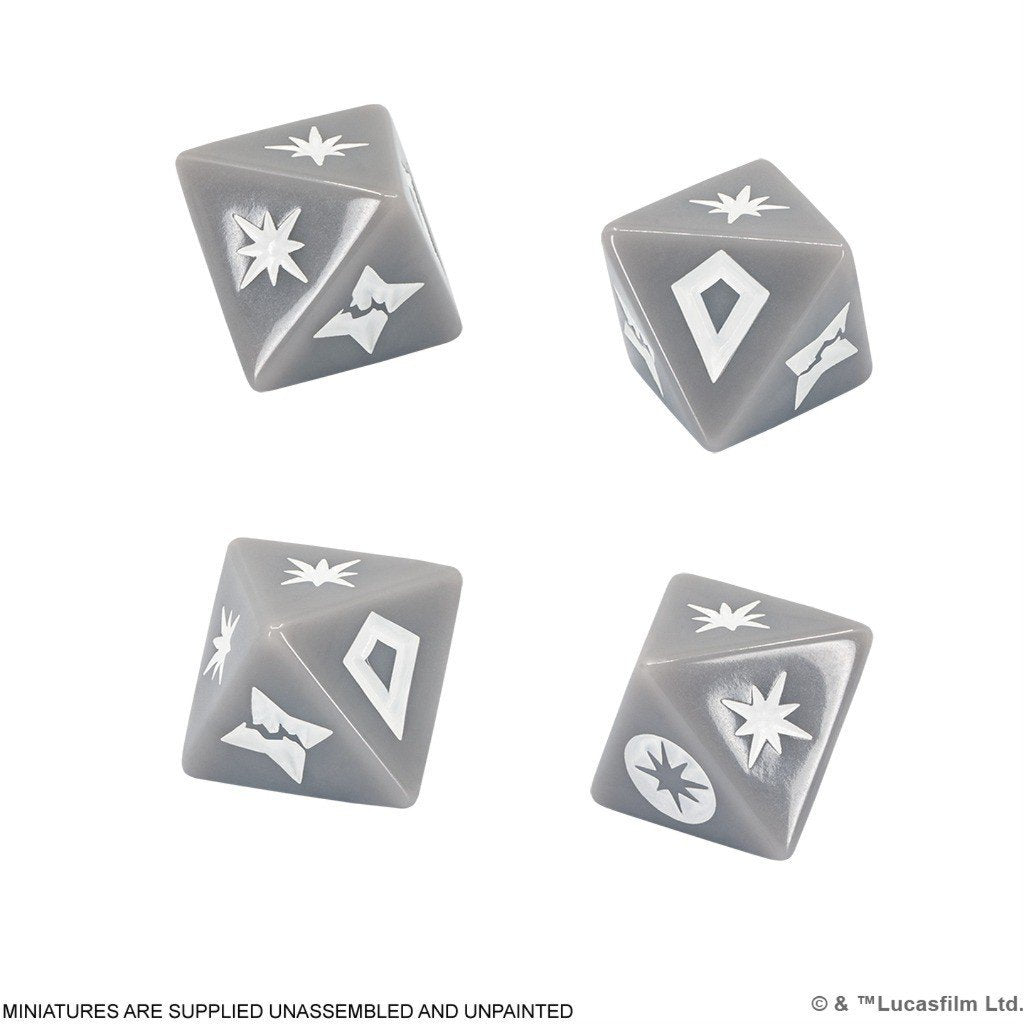 Star Wars Shatterpoint Dice Pack – 8 Attack Dice & 6 Defense Dice (PRE-ORDER)