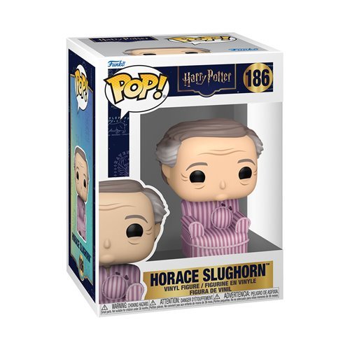 Horace Slughorn #186 Funko Pop! Harry Potter - Approx. 3 1/2" Collectible Vinyl Figure Bundled with Display Box Protector Case