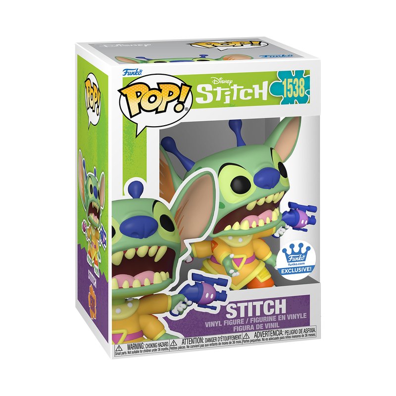 Stitch Funko Pop! Disney Concept Art - Approx. 3.9" Collectible Exclusive Vinyl Figure #1538 with Display Box Protector Case (PRE-ORDER)