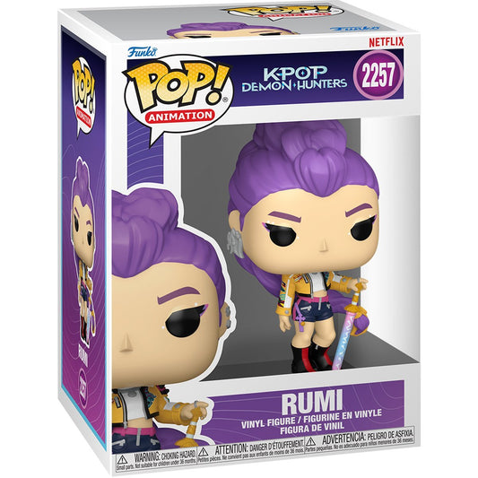 Funko Pop KPop Demon Hunters Rumi #2257 vinyl figure