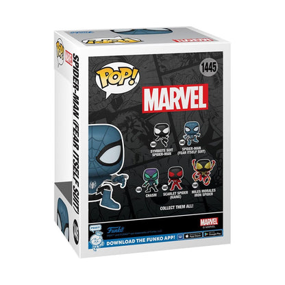 Spider-Man (Fear Itself Suit) Funko Pop! Marvel Comic Spider-Man - Approx. 4" Collectible Vinyl Figure #1445 with Display Box Protector Case