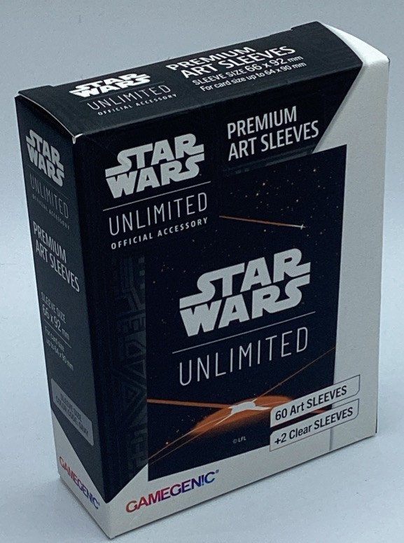 Star Wars: Unlimited Premium Art Sleeve Card Back Orange Gamegenic