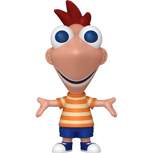 Phineas #1629 Funko Pop! Phineas and Ferb - Approx. 4 1/2" Collectible Vinyl Figure Bundled with Display Box Protector Case - Estimated Arrival: Sept. 2025 (PRE-SALE)