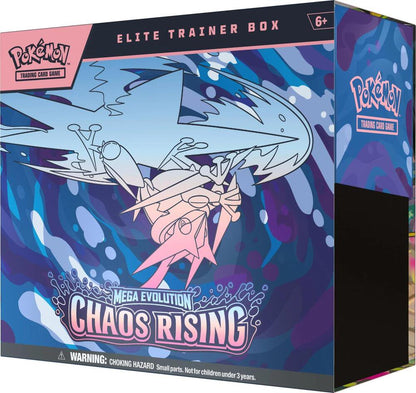 Pokmon Trading Card Game Chaos Rising Elite Trainer Box ME04 ETB Ex COLLECTION REALM Pokmon Trading Card Game Chaos Rising Elite Trainer Box ME04 ETB Ex COLLECTION REALM