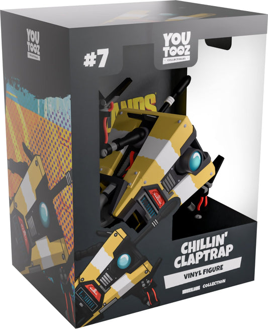 Chillin' Claptrap Youtooz Borderlands Collection - Approx. 3.5" Collectible Vinyl Figure #7 with Window Display Box (PRE-ORDER)