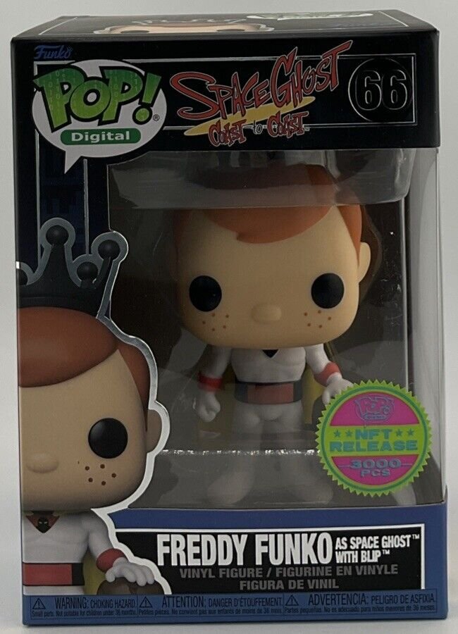 Funko Pop! Digital Space Ghost - Freddy Funko As Space Ghost W/ Blip #66 LE3000