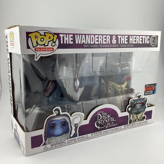 Funko Pop! Vinyl: The Dark Crystal - 2 Pack - The Wanderer & The Heretic ‘19 NYC