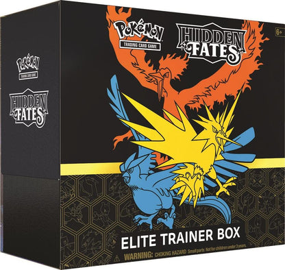 Pokémon TCG Hidden Fates Elite Trainer Box (ETB) – Expand Your Pokémon Card Collection